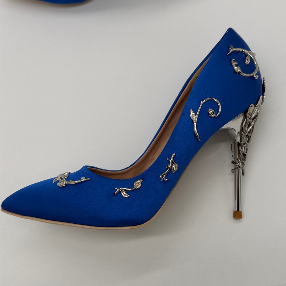 “Something Blue” Bridal Stiletto - Picture 3 of 12